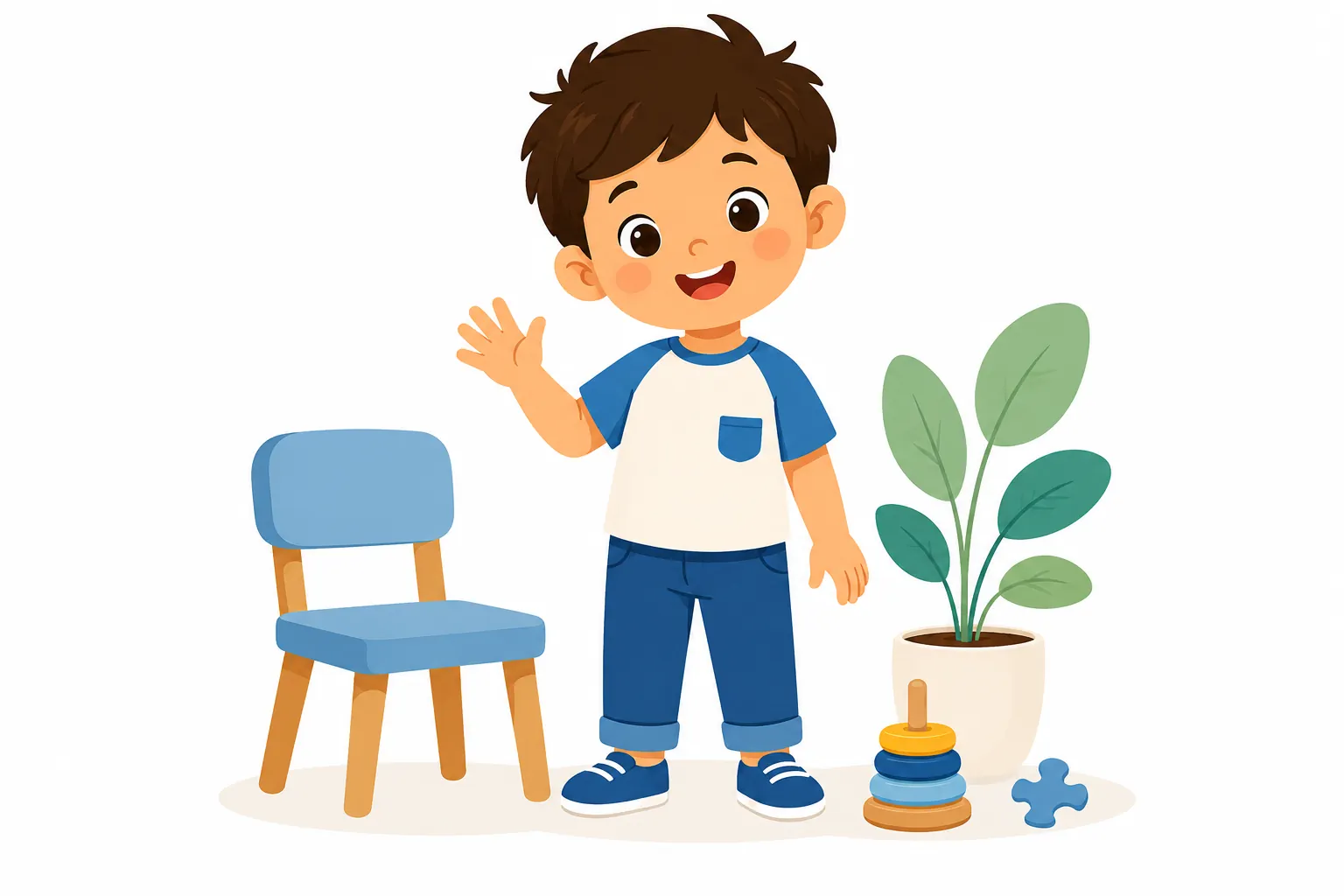 Child friendly illustration